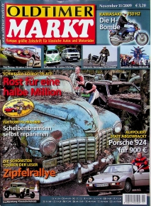 Oldtimer Markt 11/2009 Oldtimer Markt 11/2009